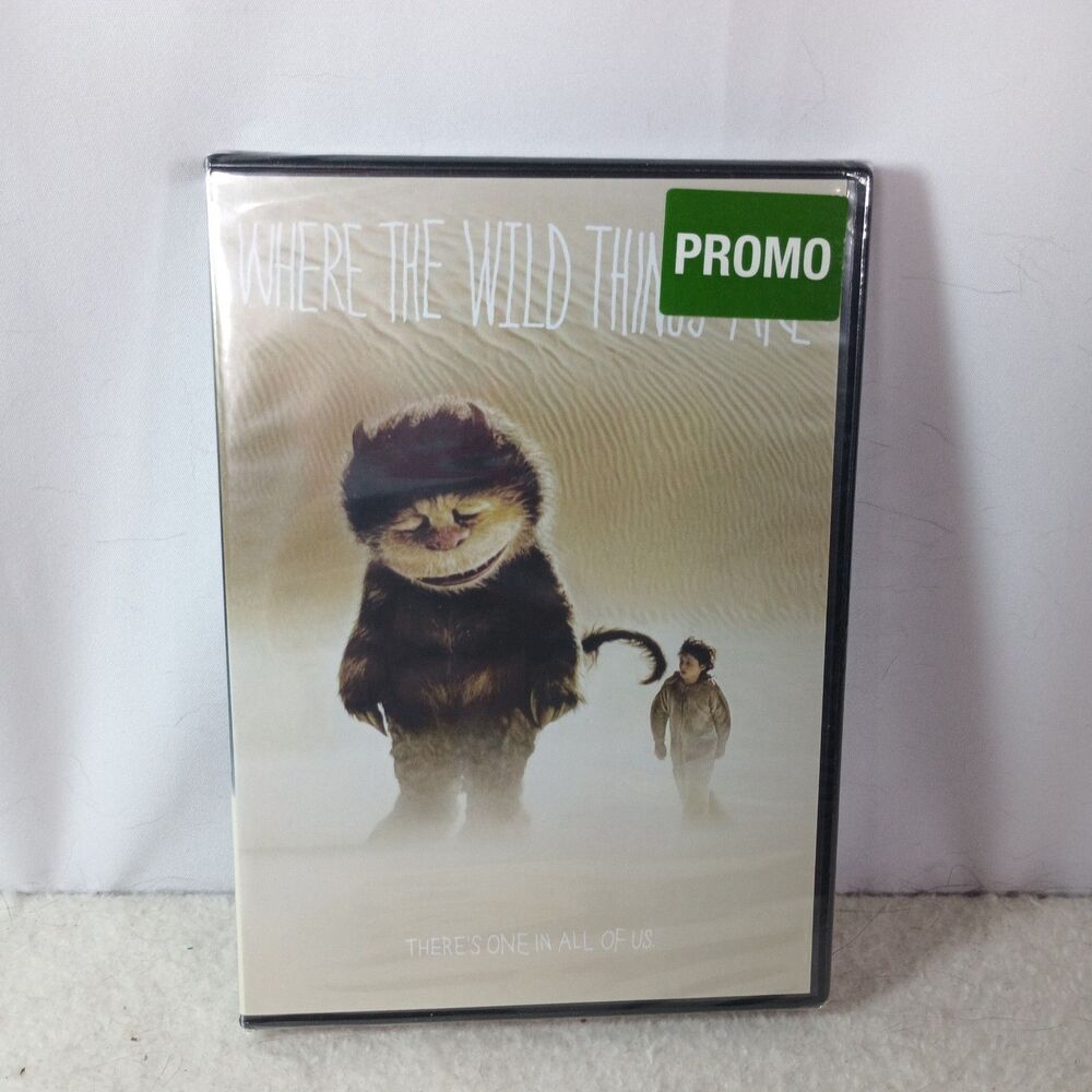 Where the Wild Things Are DVD Promo Edition Sealed Family Fantasy Movie New